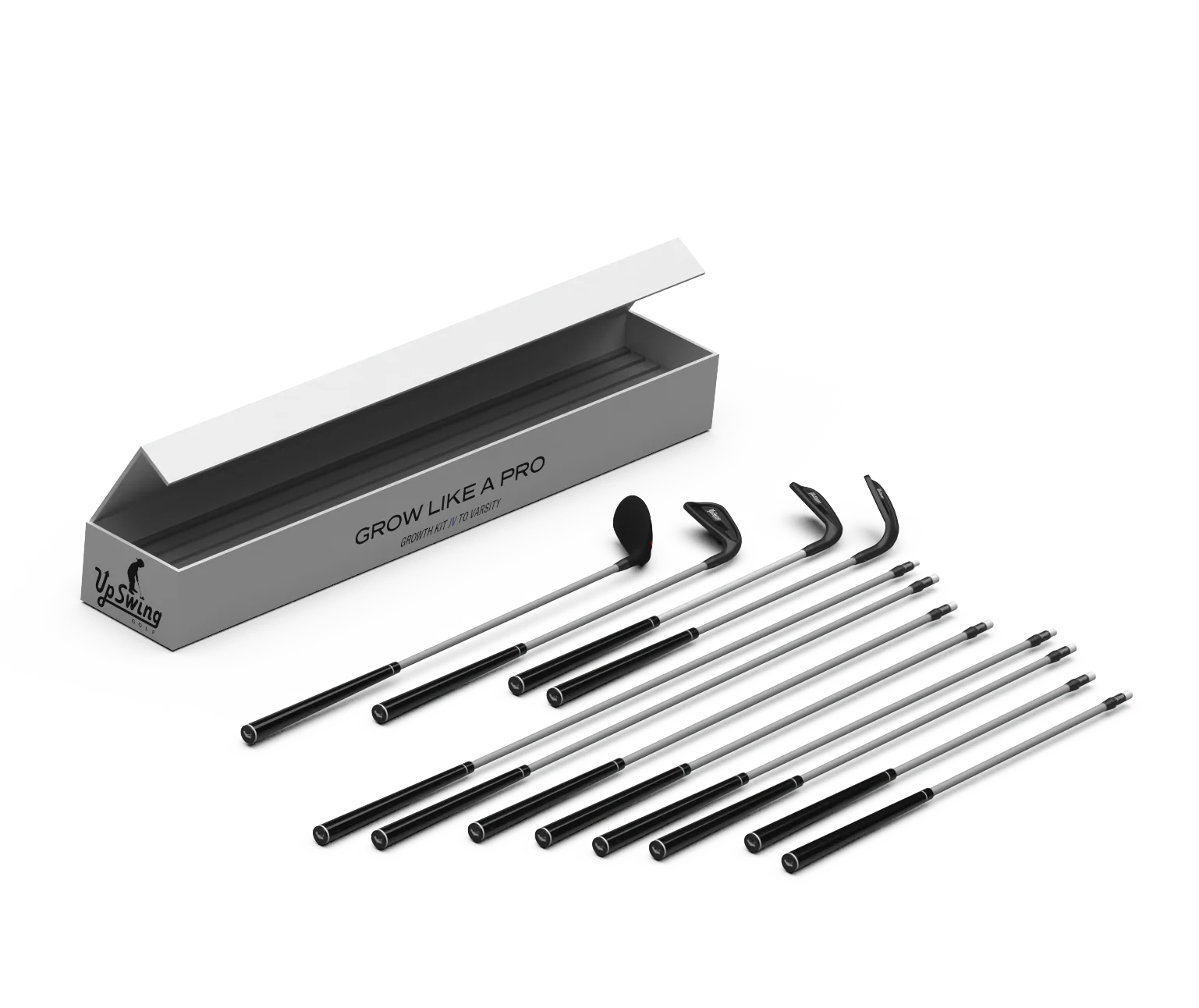 JV to Varsity Growth Kit (4 Assembled Clubs, 7 Shafts)